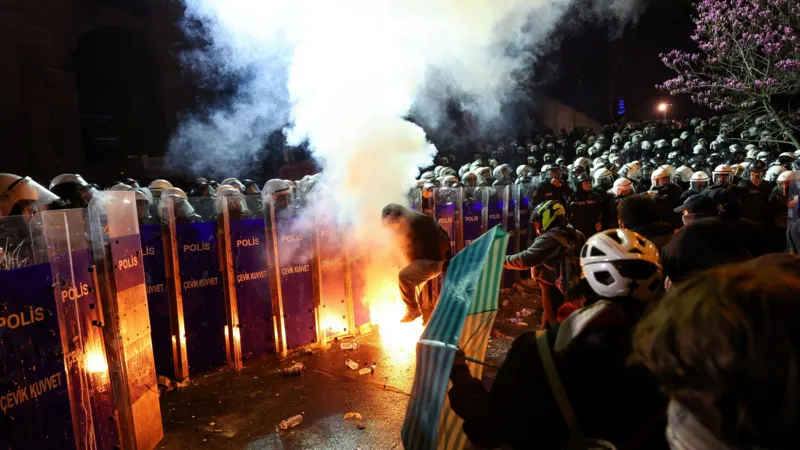 Protesters in Turkey rally 'for justice'