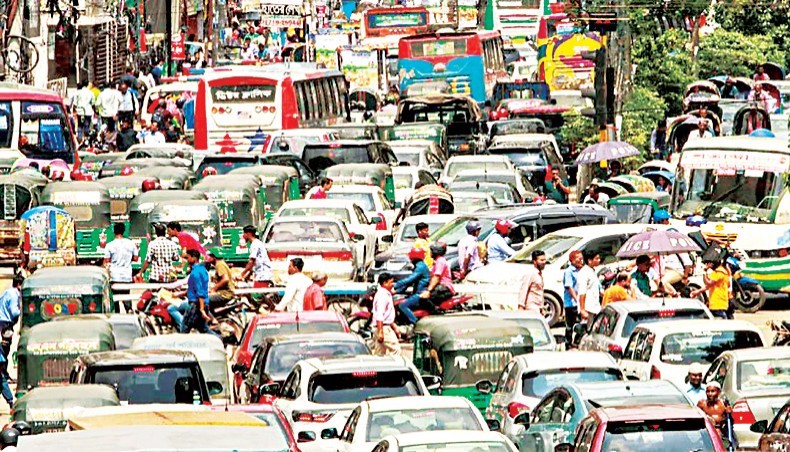 Traffic Congestion In Dhaka
